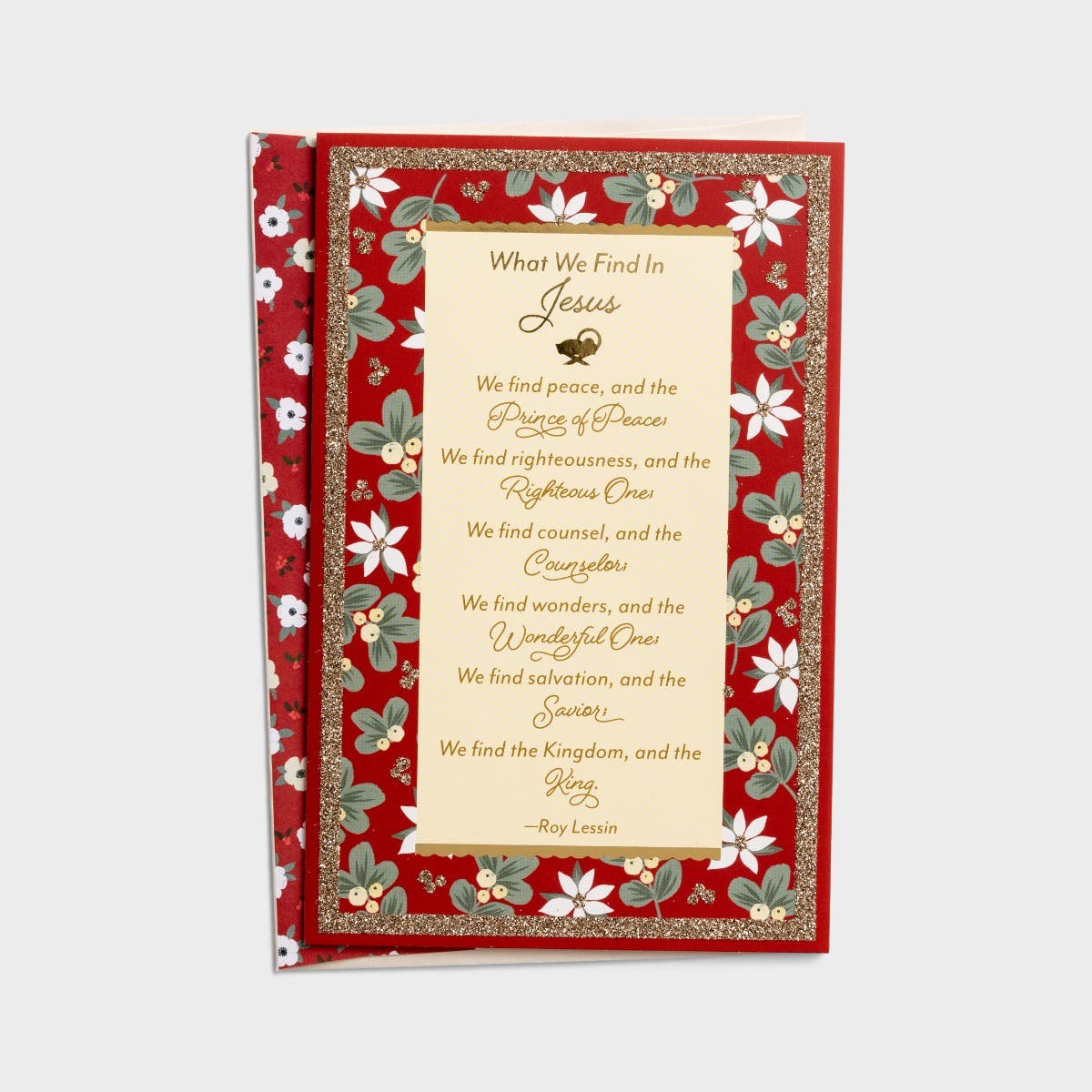 What We Find in Jesus - 18 Christmas Boxed Cards, NLT
