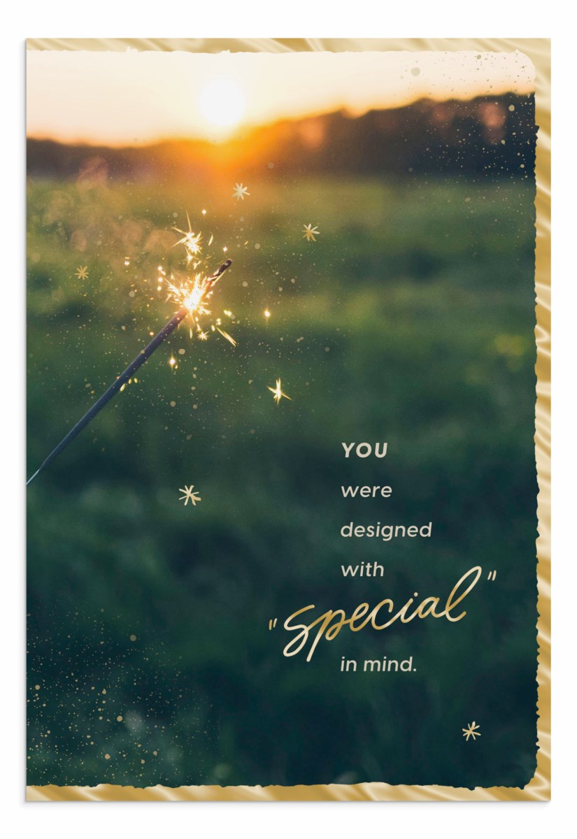 Tony Evans - Birthday - You Were Designed with Special In Mind - 3 Premium Cards
