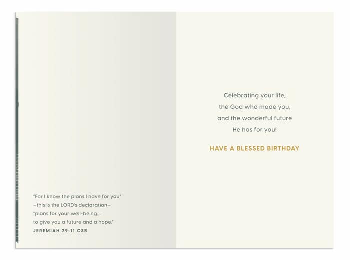 Tony Evans - Birthday - Your Days Ahead Are Greater - 3 Premium Cards