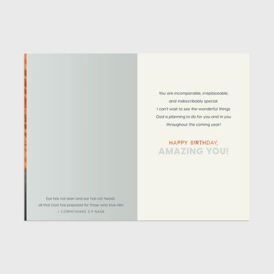 Tony Evans - Birthday - Where God is Taking You is Much Bigger - 3 Greeting Cards