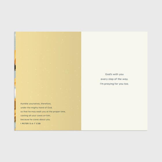 Tony Evans - Encouragement - He's There - 3 Premium Cards