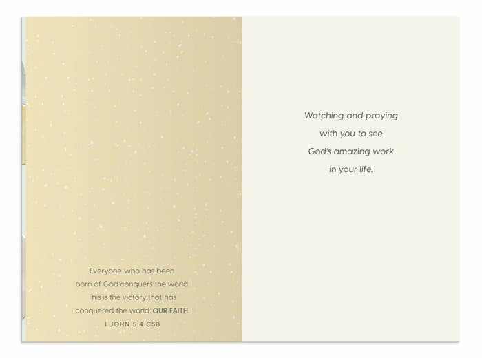 Tony Evans - Encouragement - God Doesn't Need a Lot To Do a Lot - 3 Greeting Cards