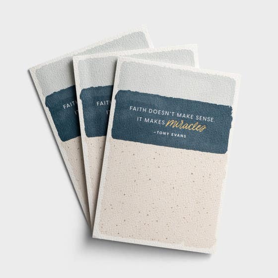 Tony Evans - Encouragement - Faith Doesn't Make Sense - 3 Premium Cards