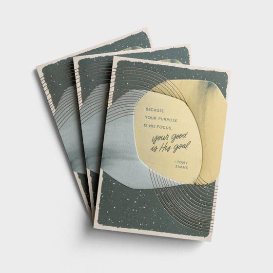 Tony Evans - Thinking of You - Your Good is His Goal - 3 Premium Cards