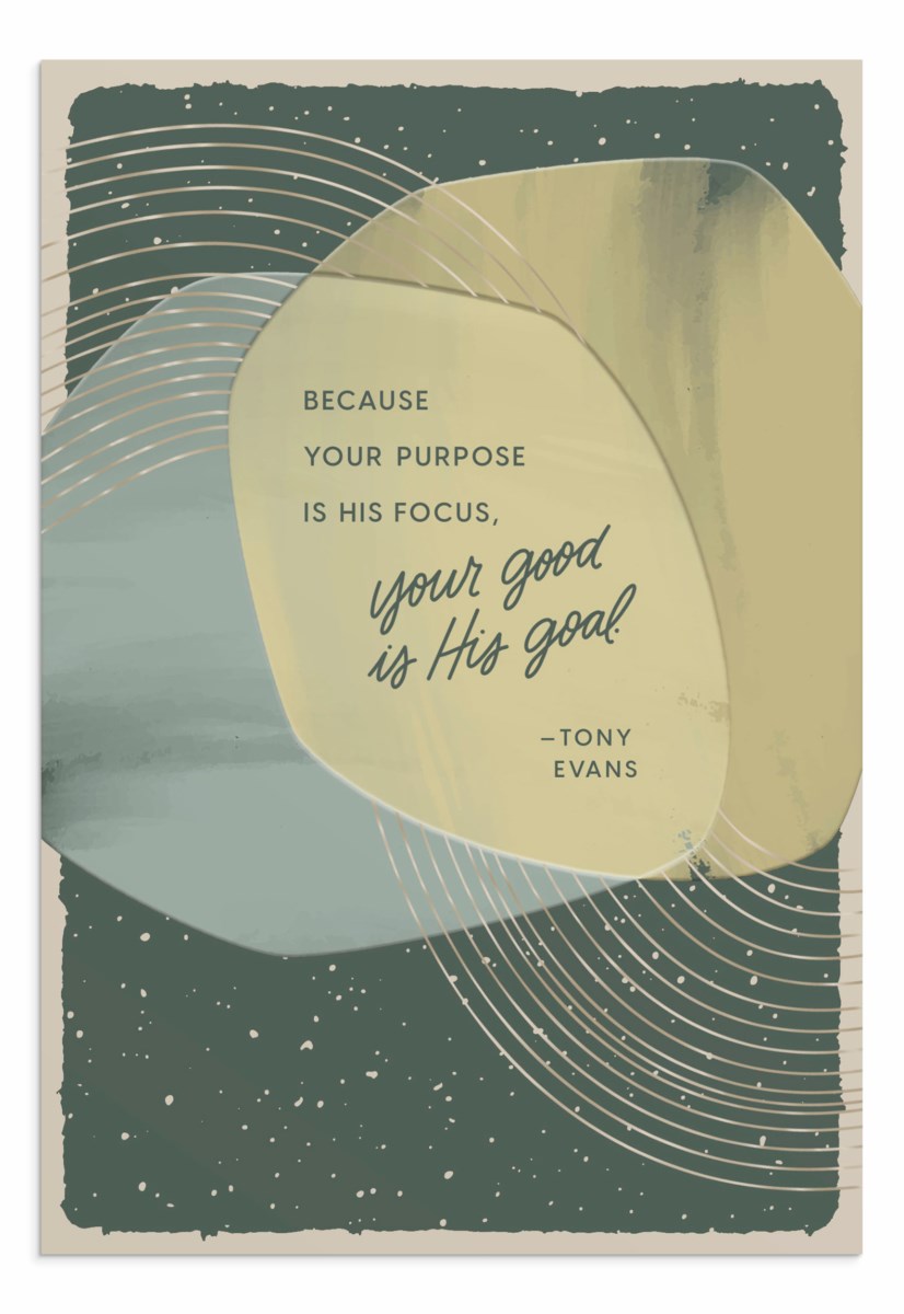 Tony Evans - Thinking of You - Your Good is His Goal - 3 Premium Cards