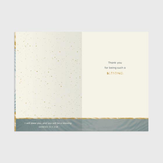 Tony Evans - Thank You - Become a Blessing - 3 Greeting Cards