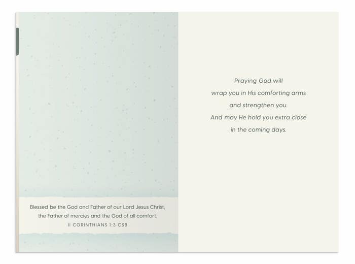 Tony Evans - Sympathy - Always Trust Him - 3 Greeting Cards