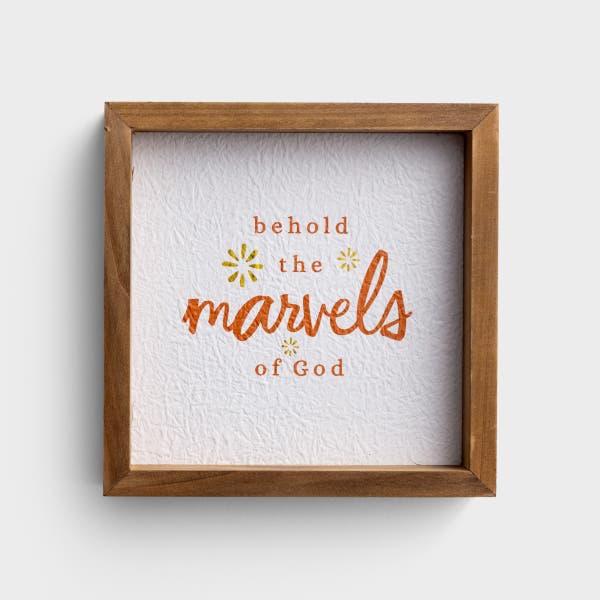 Aarti Sequeira - Behold the Marvels of God - Countertop Decor