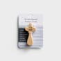 Hallmark - In His Hands - Birch Wood Pocket Cross