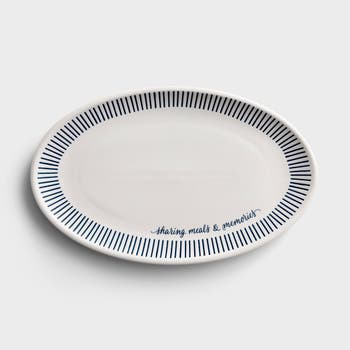 Hallmark - Meals & Memories - Ceramic Serving Platter 