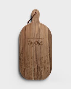 Hallmark - Together - Wooden Charcuterie & Serving Board 