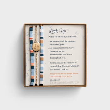 Hallmark - Look Up - Beaded Bracelet Set