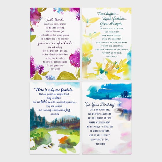 Roy Lessin - Happy Birthday  - 12 Boxed Cards