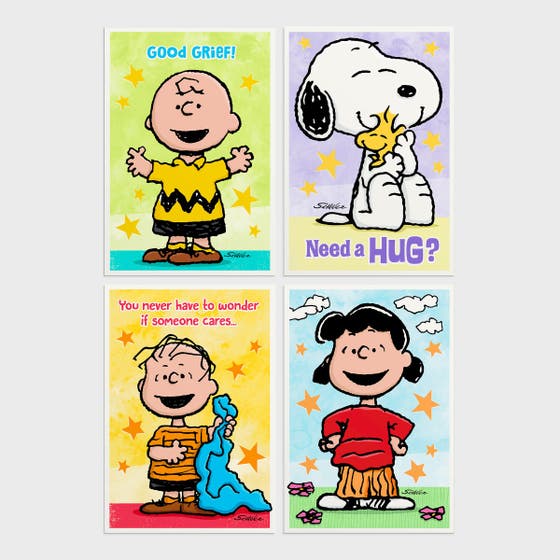 Care & Concern - Peanuts Design - 12 Boxed Cards