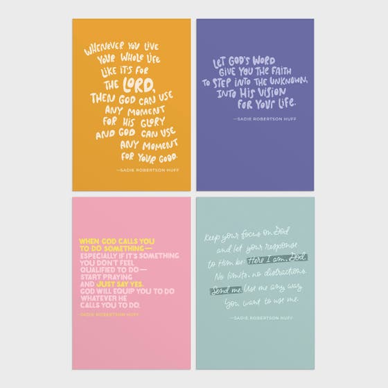 Encouragement - Sadie Robertson Huff - 12 Boxed Cards