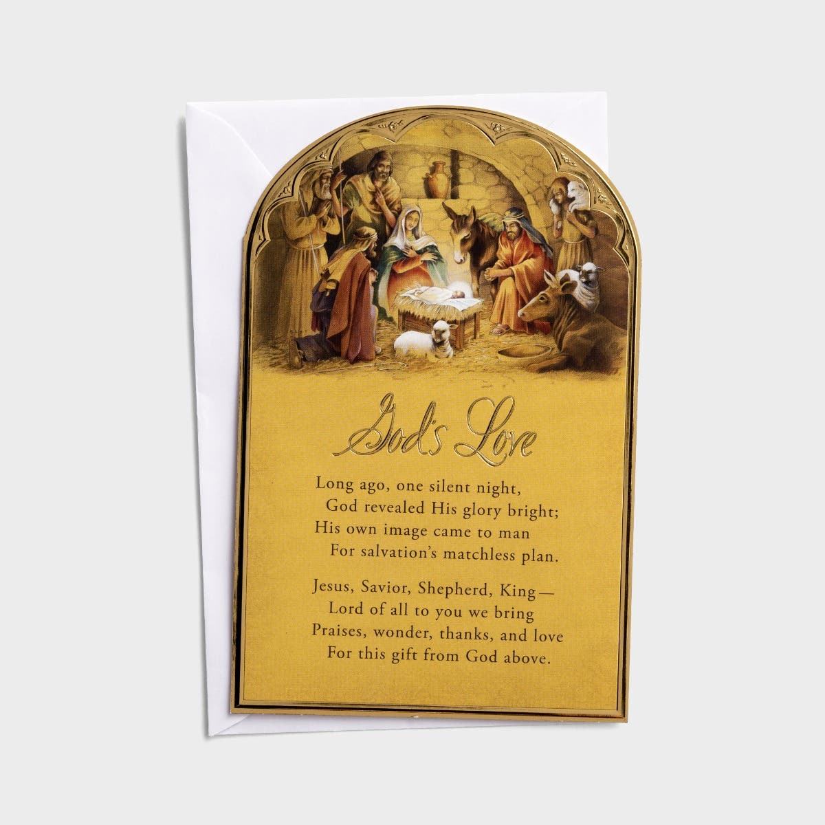 God's Love Nativity - 50 Christmas Boxed Cards and Envelopes