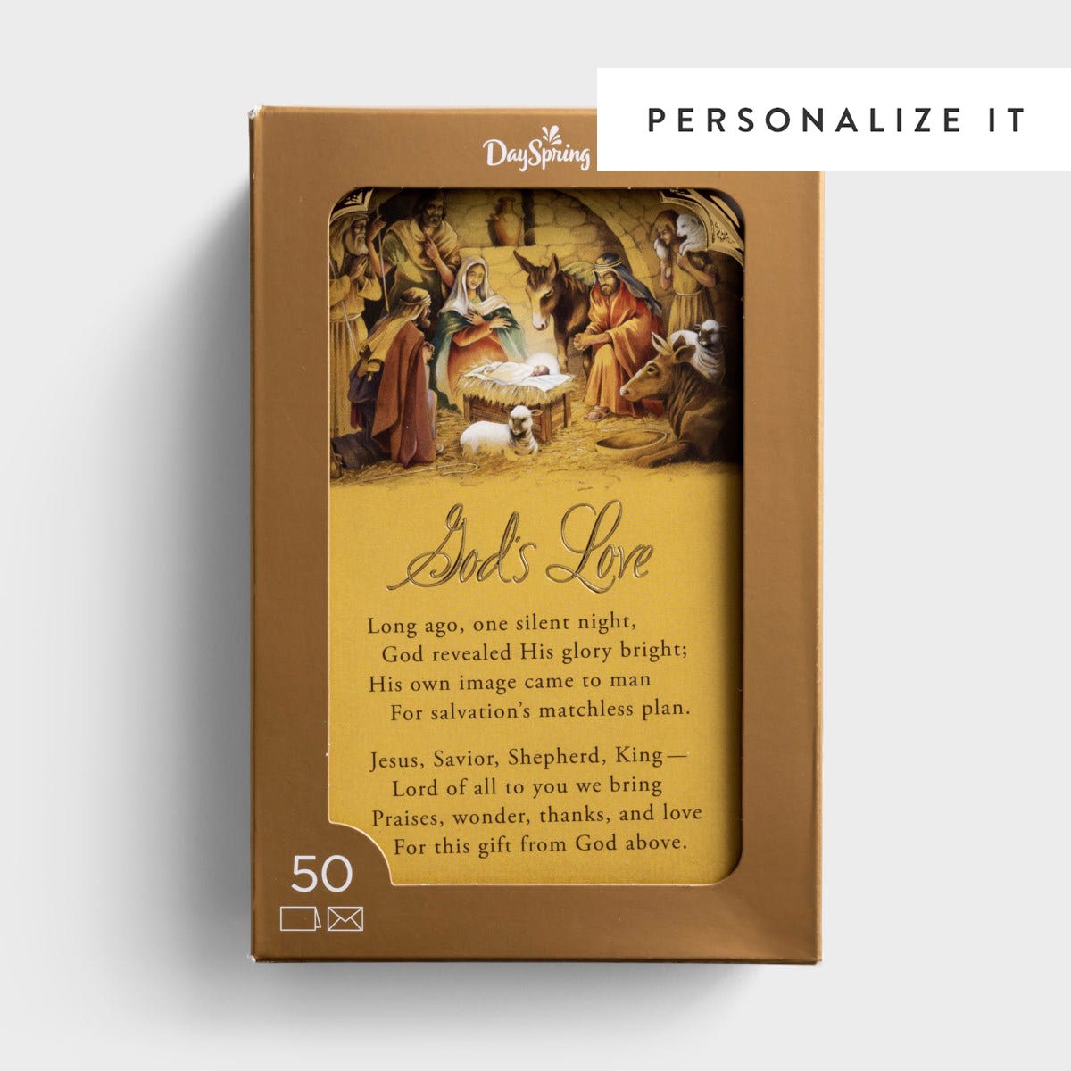 God's Love - 50 Christmas Boxed Cards