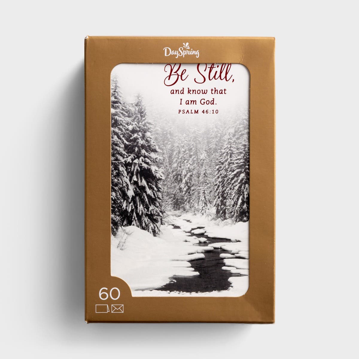 Black and White Christmas Classics - 60 Bulk Christmas Boxed Cards and Envelopes