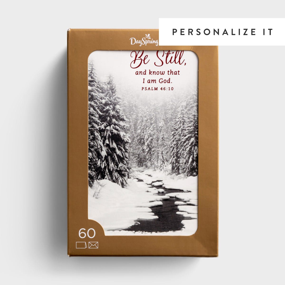 Black and White Christmas Classics - 60 Bulk Christmas Boxed Cards and Envelopes