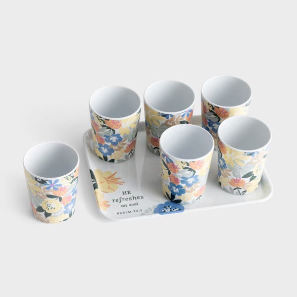 Mary & Martha - Refresh Tumbler & Tray Set