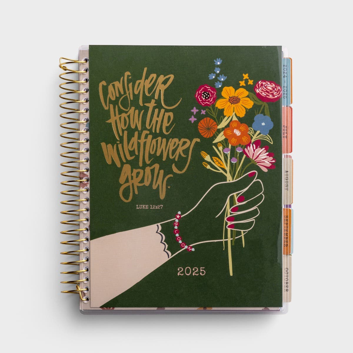 Katygirl - Consider How the Wildflowers Grow - 2024-2025 18-Month Agenda Planner