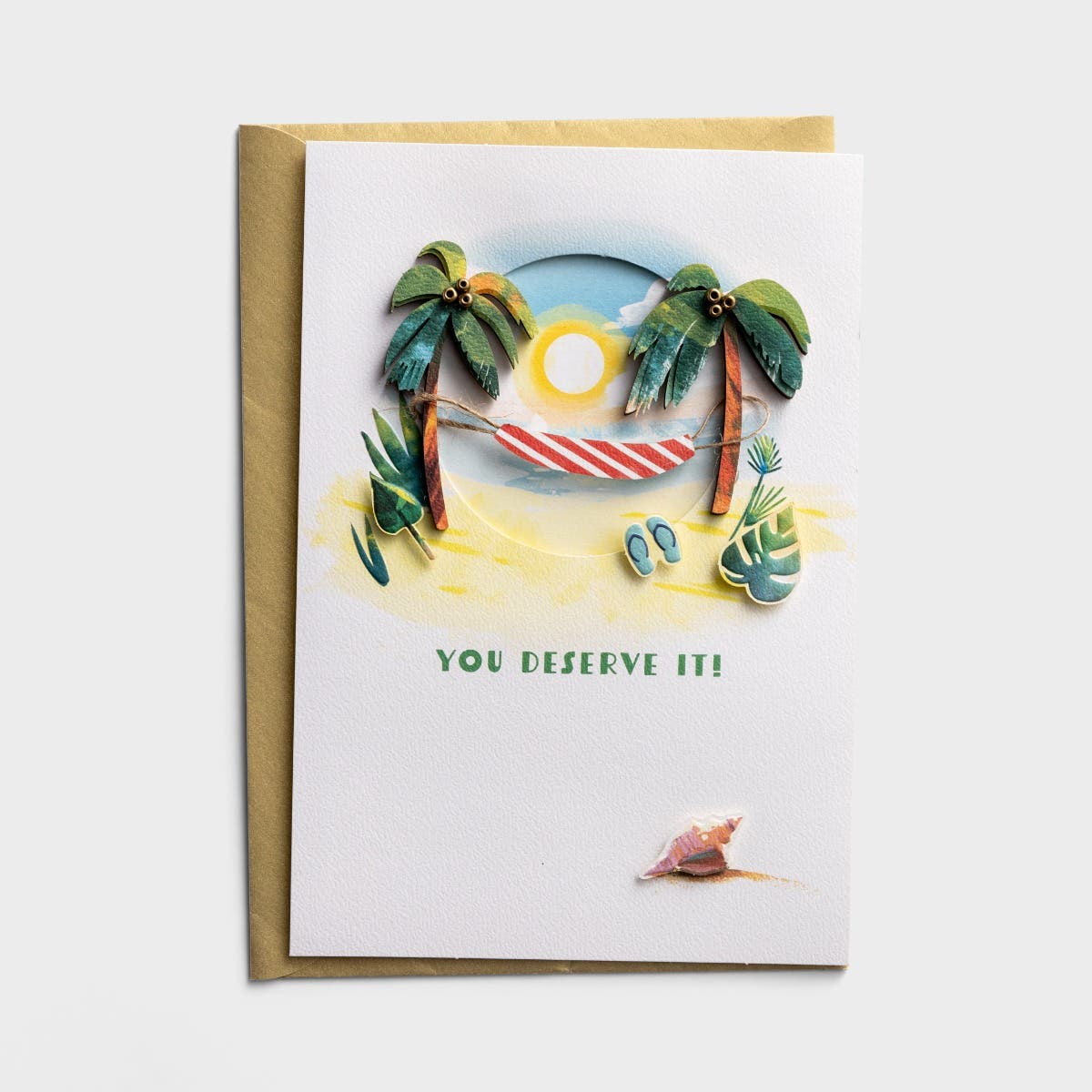 Father's Day - You Deserve It! - 1 Premium Greeting Card