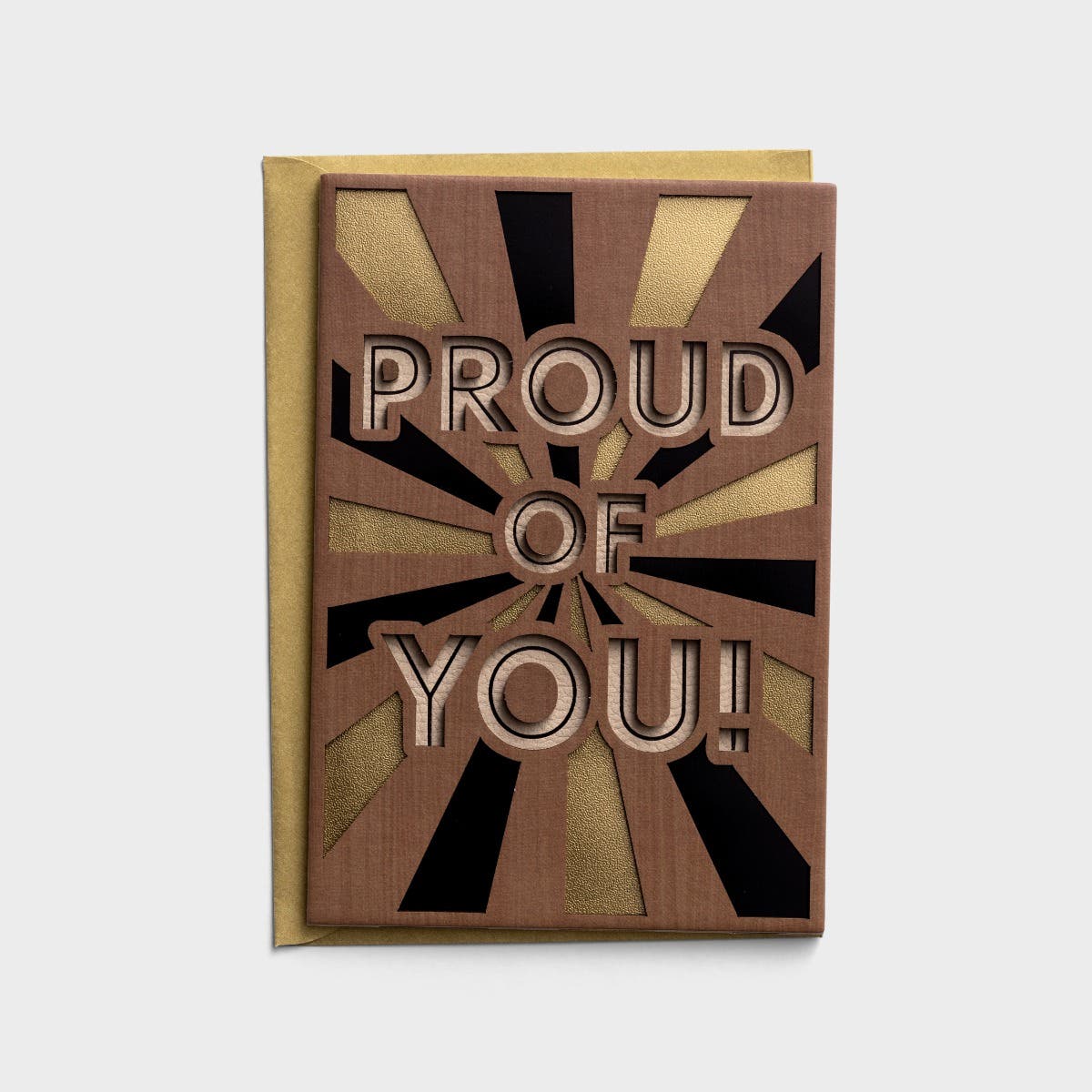 Congratulations - Proud of You - 1 Premium Greeting Card