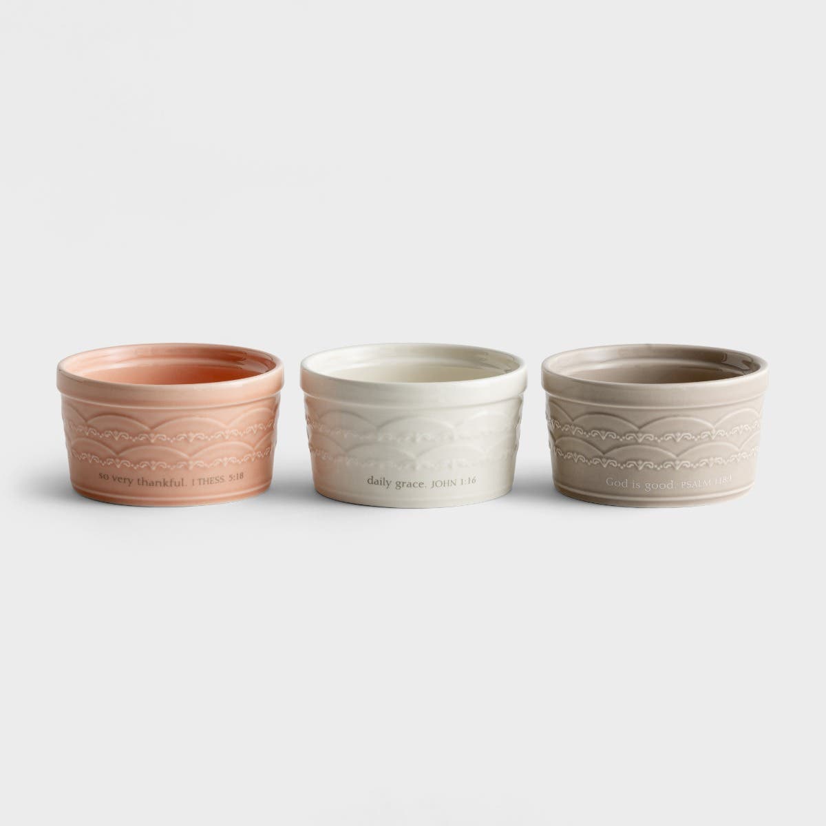 Mary & Martha - Grace & Gratitude Daily Grace Ramekins | Set of 6