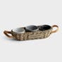 Mary & Martha - Grace & Gratitude Dip Bowl Serving Basket