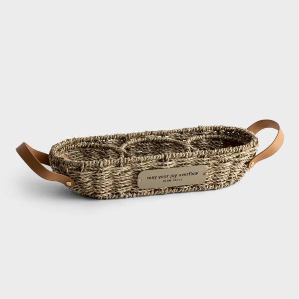 Mary & Martha - Grace & Gratitude Dip Bowl Serving Basket
