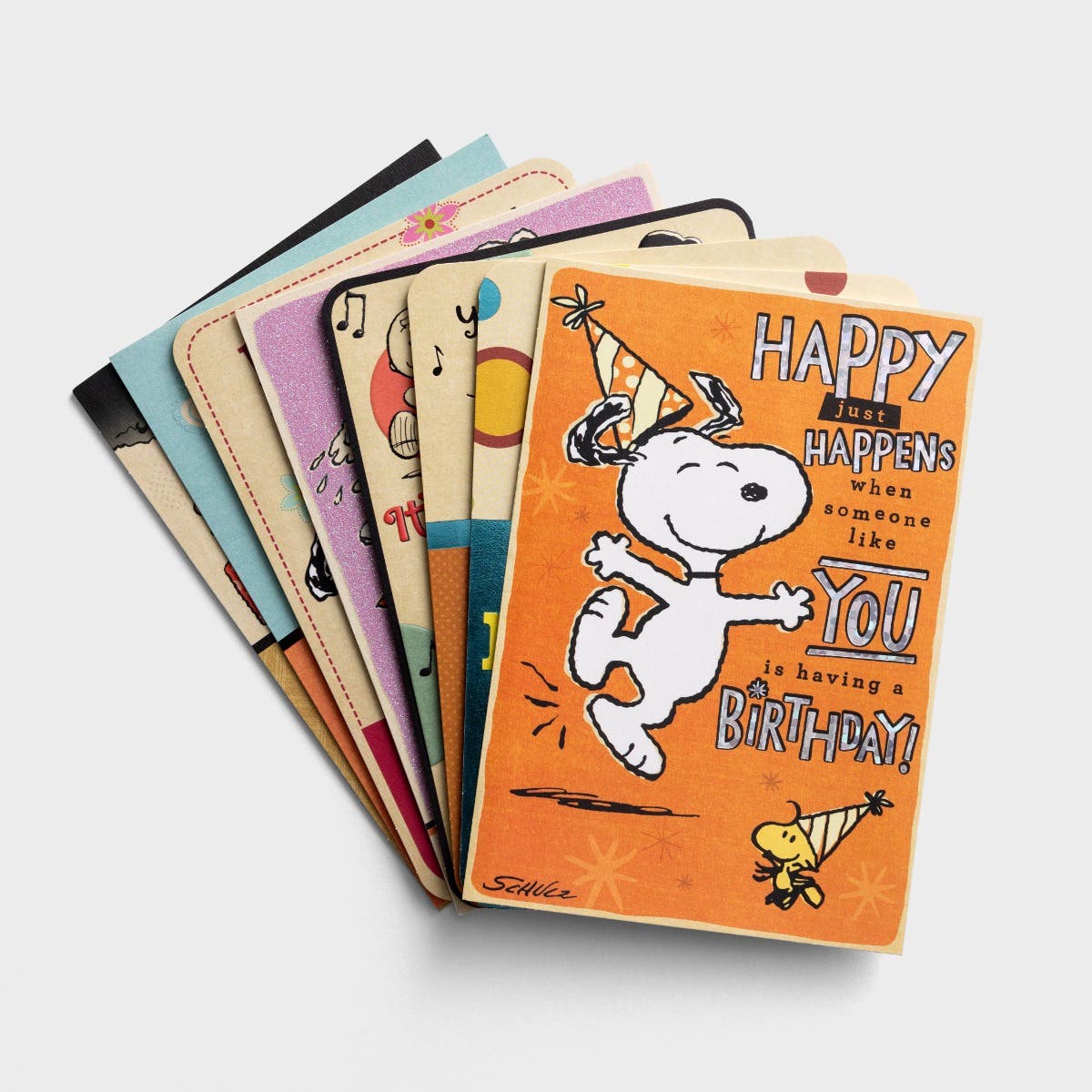 Peanuts® - Birthday - 8 Greeting Card Assortment Bundle