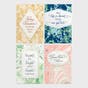 Wedding - Marble - 12 Count Boxed Cards and Envelopes, KJV