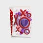 Valentine's Day - XO Honeycomb - 1 Premium Greeting Card