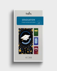 Graduation - Celebrations Inspired Assortment - 12 Boxed Cards and Envelopes