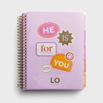 Sadie Robertson Huff - He is For You - 2025-2026 18-Month Agenda Planner 