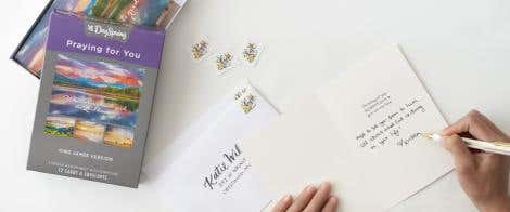 5 Scriptures of Encouragement to Write in a Card