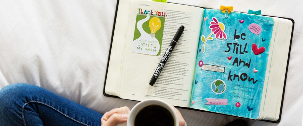 4 Verses to Start Bible Journaling