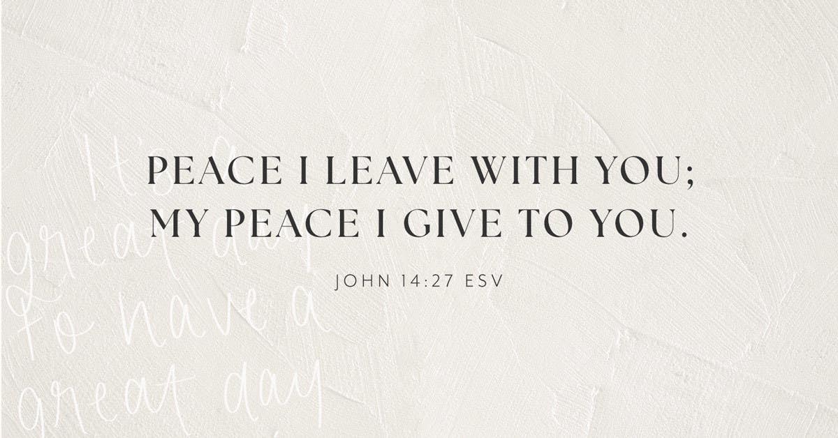 Scripture and Peace