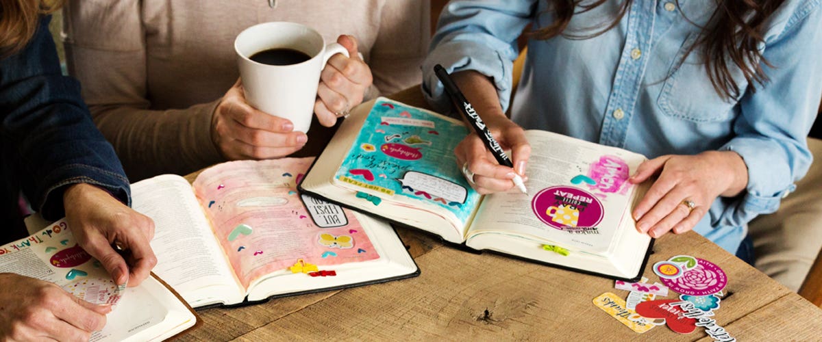 How to Host a Bible Journaling Girls' Night