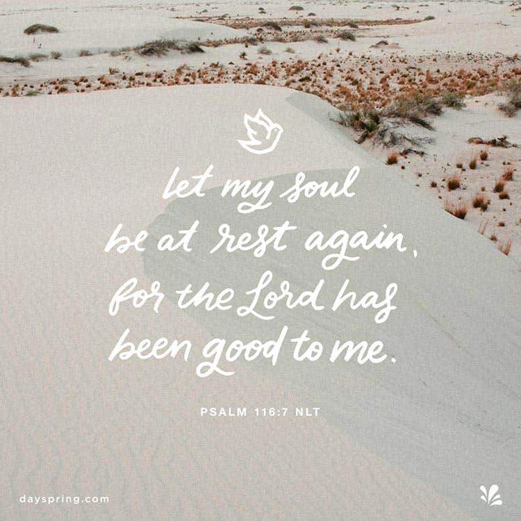 Free Ecard: Let My Soul Be At Rest Again