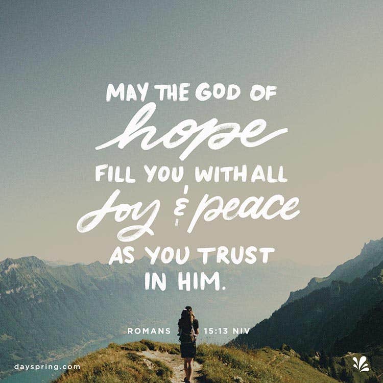 Free Ecard: Overflow with Hope