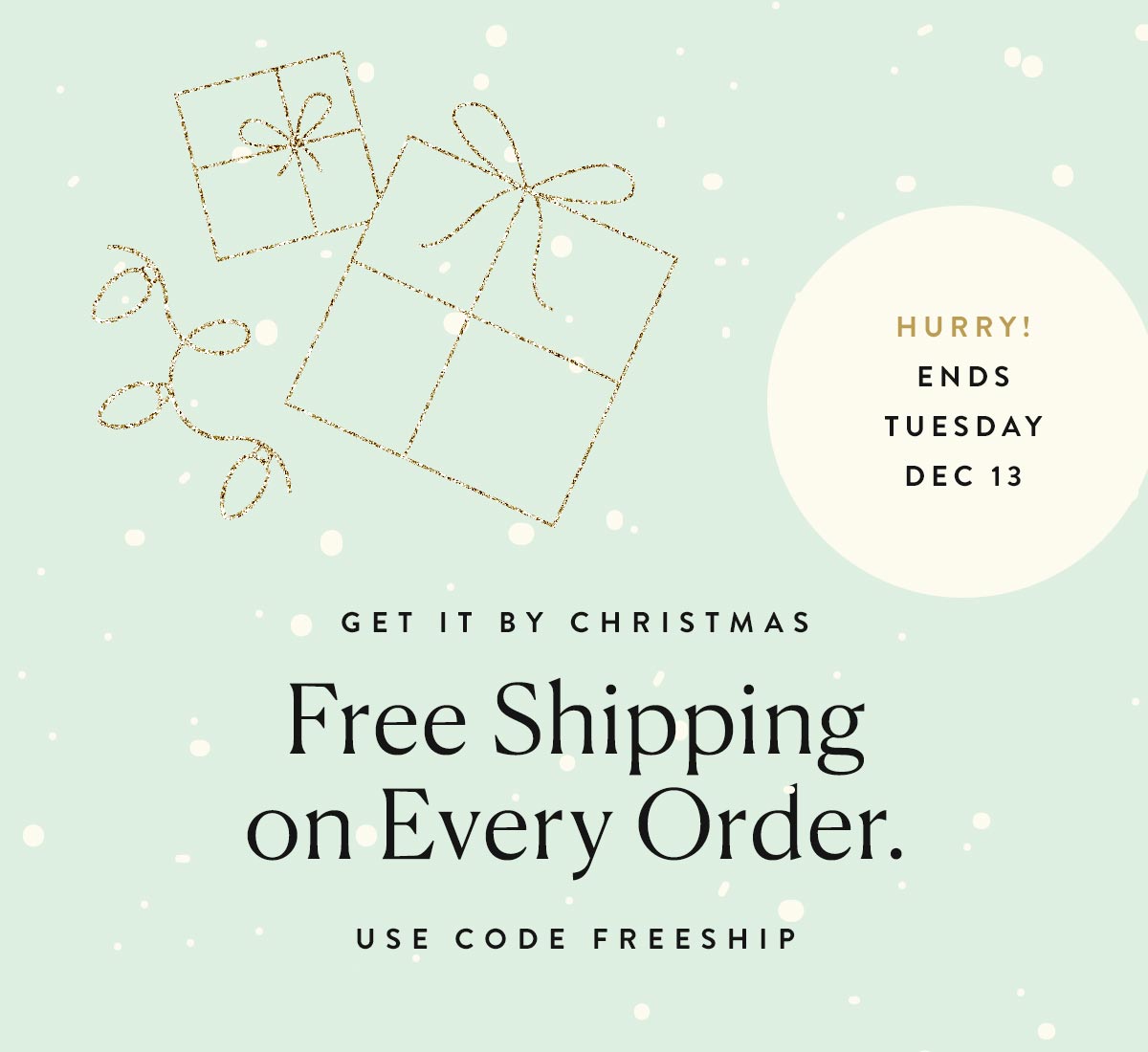Free U.S. Shipping with Code FREESHIP