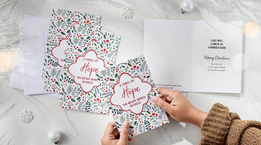 Shop Personalized Christmas Boxed Cards